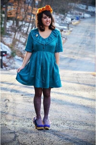 Teal Babydoll Vintage Dresses Blue Irregular Choice Shoes | U0026quot;Tick Tock Tealu0026quot; By MarisaNoelle ... Teal Babydoll Vintage Dresses Blue Irregular Choice Shoes | U0026quot;Tick Tock Tealu0026quot; By MarisaNoelle ...