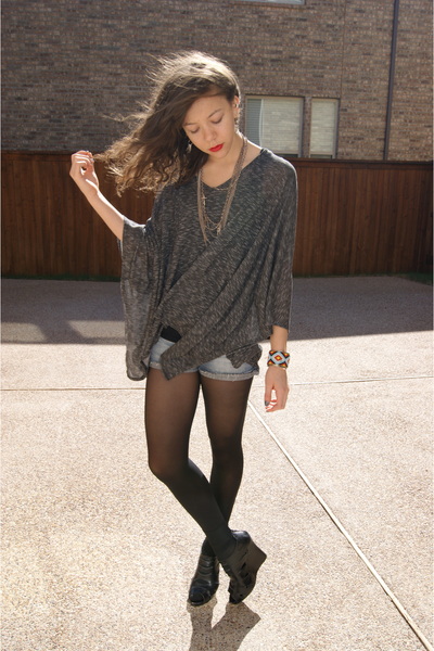 poncho urbanog top - UrbanOG shoes - earthbound bracelet