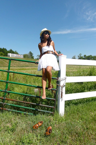 ... dress - random brand belt -...