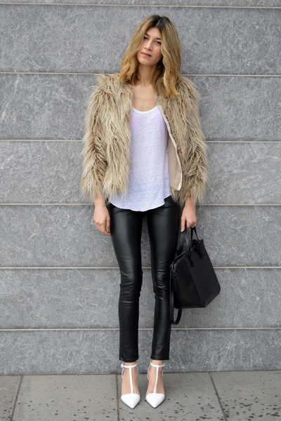 Zara bag - River Island pants