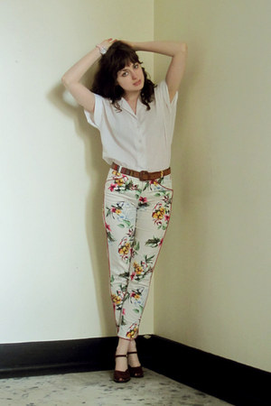 floral Zara pants