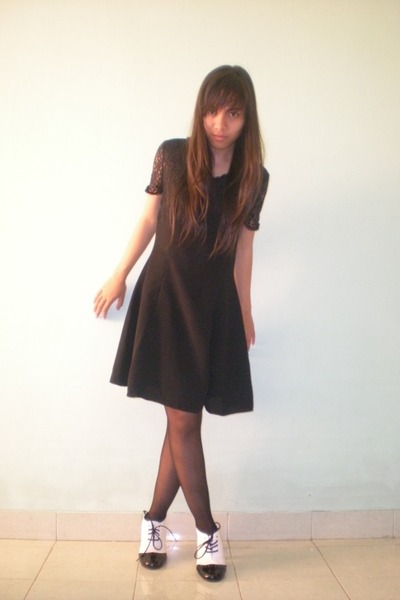 White tights black shoes Consider, that white tights black shoes simply magnificent